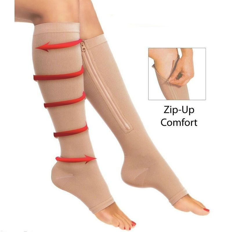 zip sox chaussettes de compression pour les varices - الصورة 4