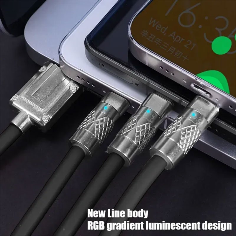 كابل شحن سريع 3 في 1 - الصورة 3