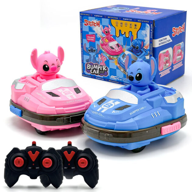 Voiture Télécommandée Stitch Bumper...