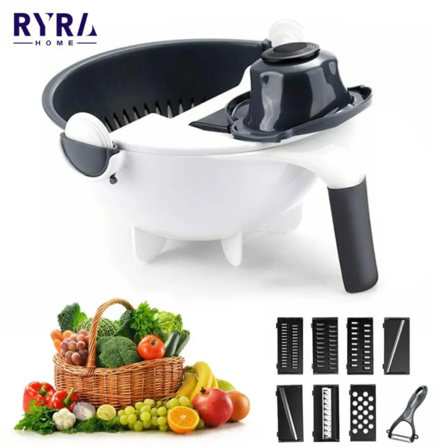 Pot Coupe-Légumes 9in1 Multifonction...