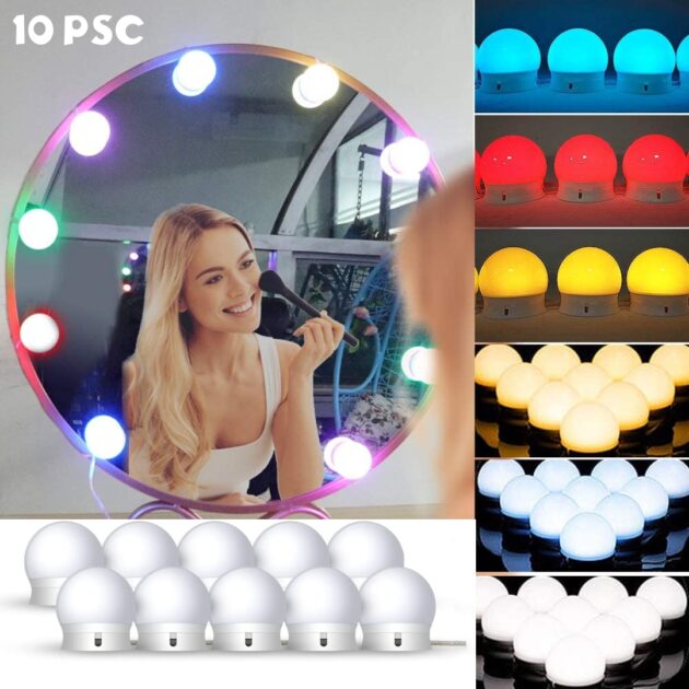 Chende Lampe Miroir RGB...