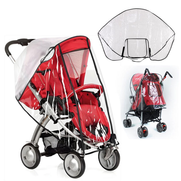 Housse Poussette Transparente et...
