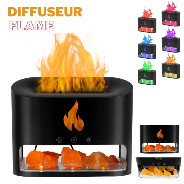 Diffuseur d'huiles essentielles flamme...