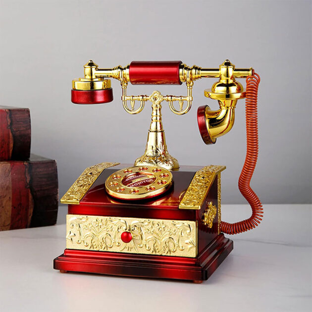 Modèle de téléphone vintage...