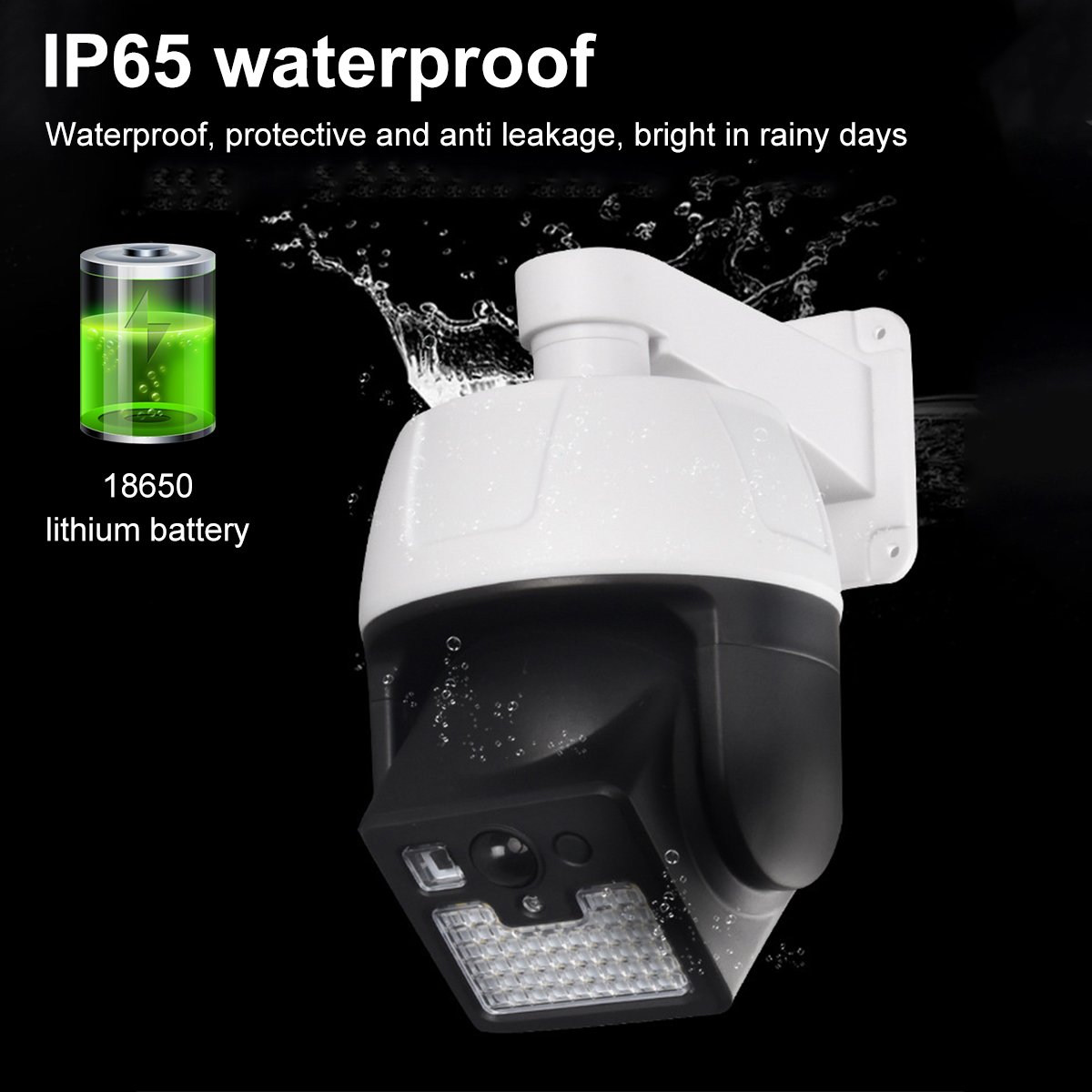 كاميرا وهمية ومصباح شمسي مزود بكاشف حركة - الصورة 3