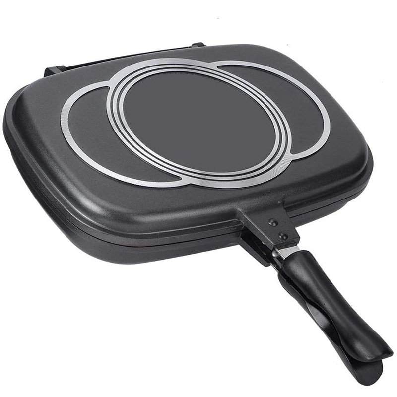 مقلاة شواء مزدوجة الجوانب من دايزيني 36 سم - الصورة 4