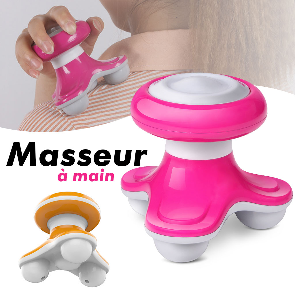 masseur vibro electrique full body forme de triangle