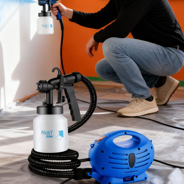 مسدس الطلاء الكهربائي المبتكر...