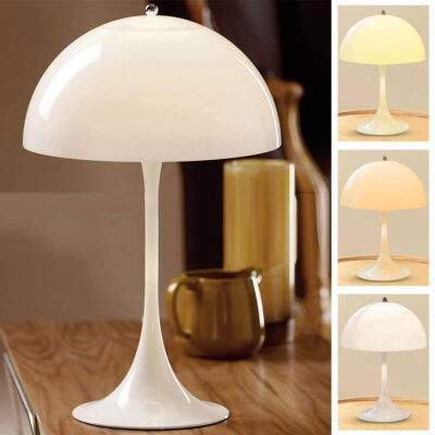 Lampe de Table LED Motif Champignon Design Unique