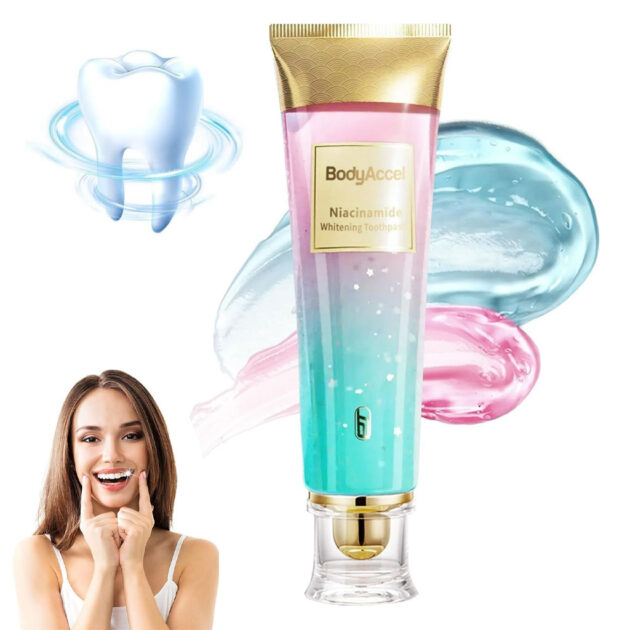 Dentifrice blanchissant à la...