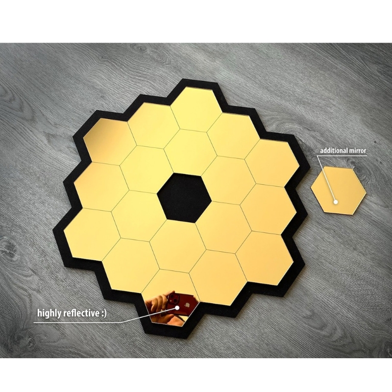 Décoration murale miroir Abeille Miroir Acrylic 40 Cm / 45 Cm - الصورة 4