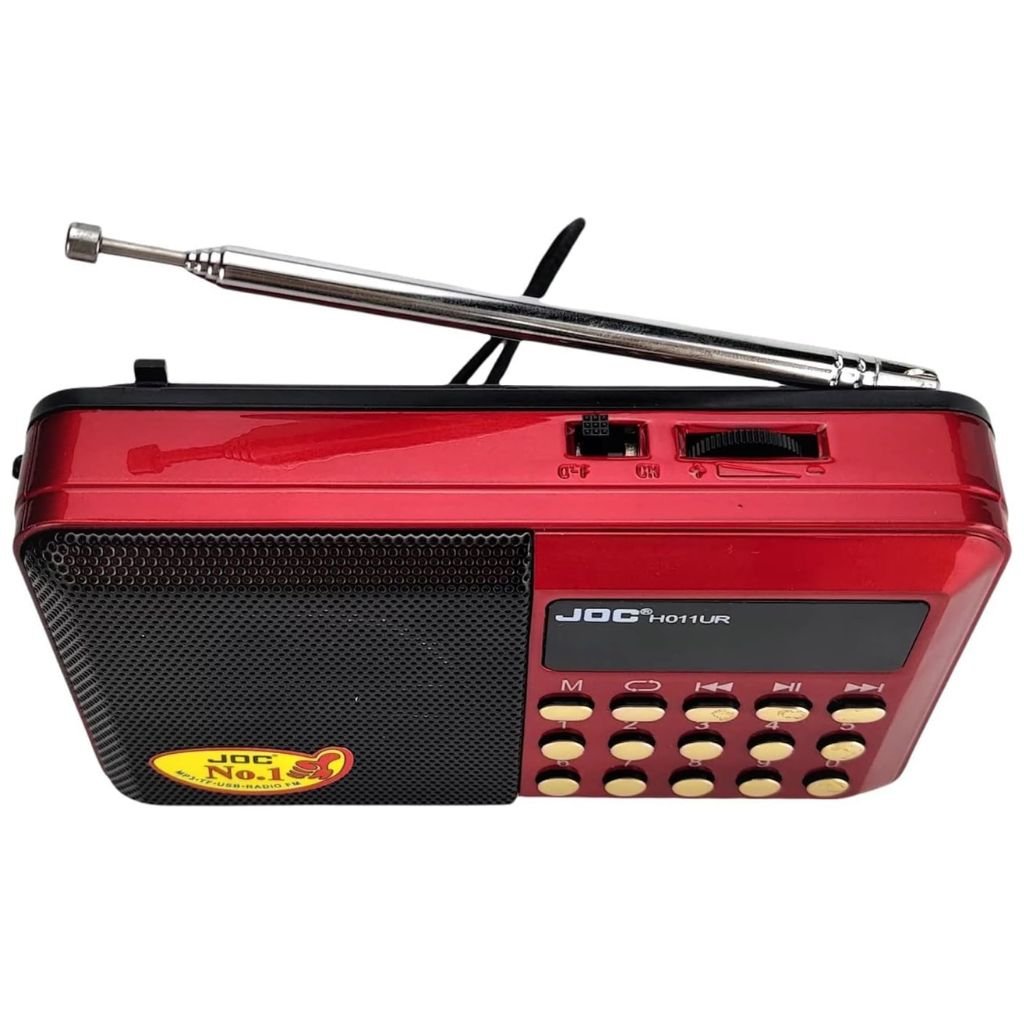 راديو رقمي محمول قابل لإعادة الشحن بتقنية بلوتوث - الصورة 5