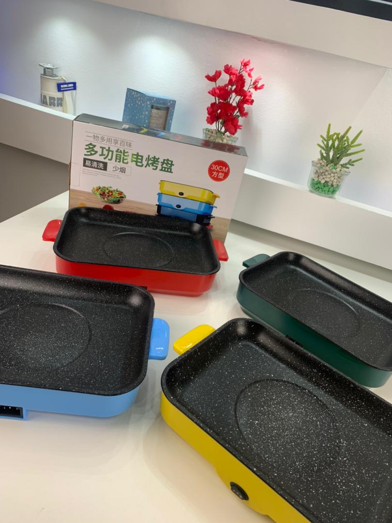 Gril Électrique Antiadhésif d’Intérieur – شواية كهربائية مضادة للالتصاق للاستخدام الداخلي - الصورة 4