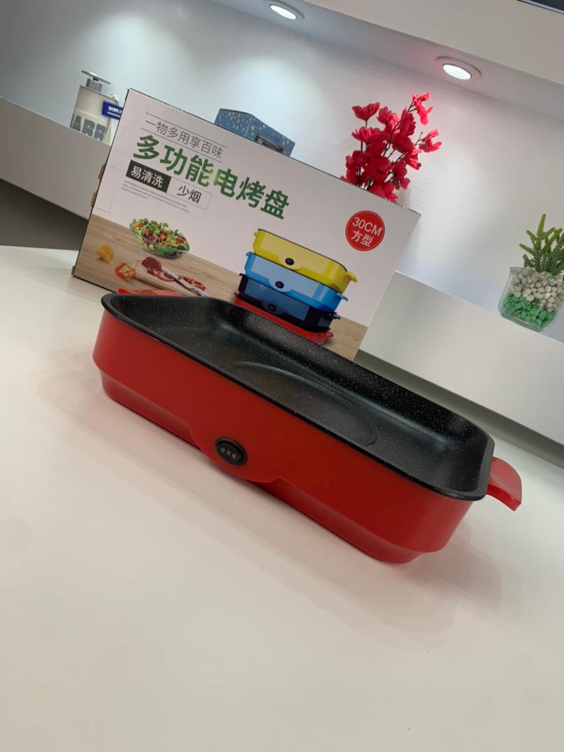 Gril Électrique Antiadhésif d’Intérieur – شواية كهربائية مضادة للالتصاق للاستخدام الداخلي - الصورة 3