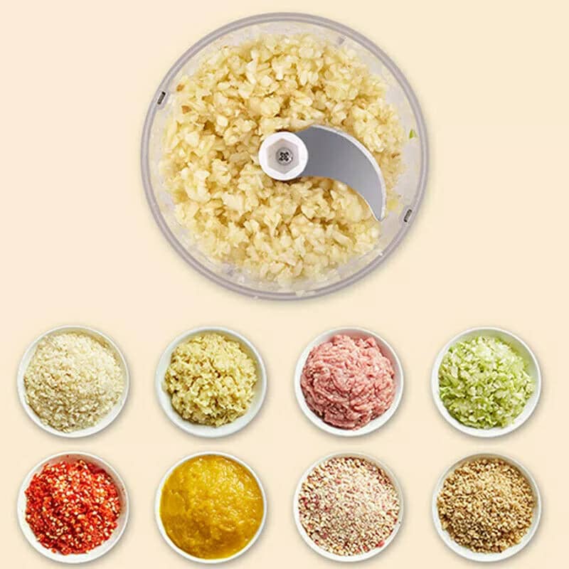 Mini Hachoir électrique Portable Rechargeable 250 ML - الصورة 6