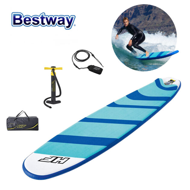 planche de surf gonflable avec pompe À main hydro force bestway 65336