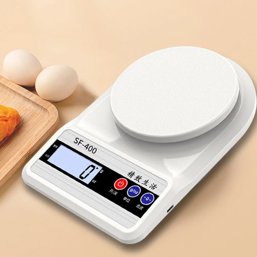Balance de cuisine numérique 10kg, Balance de cuisine électronique de précision 1g - الصورة 5