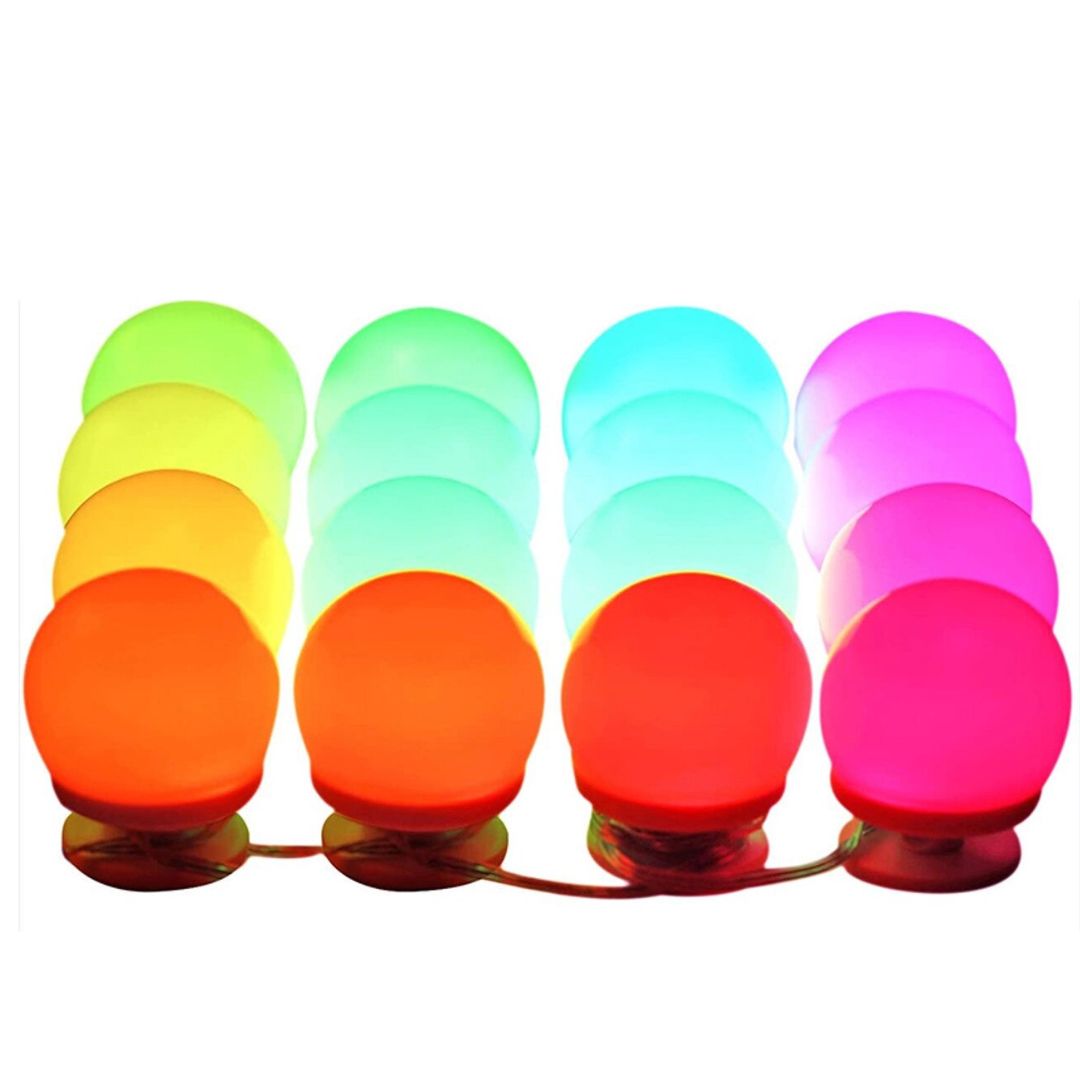 Chende Lampe Miroir RGB 10 psc mural Hollywood style - الصورة 2