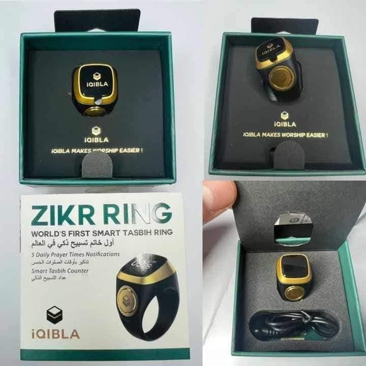 خاتم التسبيح الالكتروني الذكي IQIBLA يساعدك على التسبيح والتذكر بطريقة عملية وبسيطة -Zikr Ring Tasbih Counter - الصورة 2