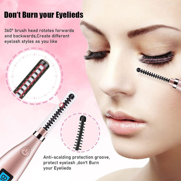 Recourbe Cils Chauffant à...