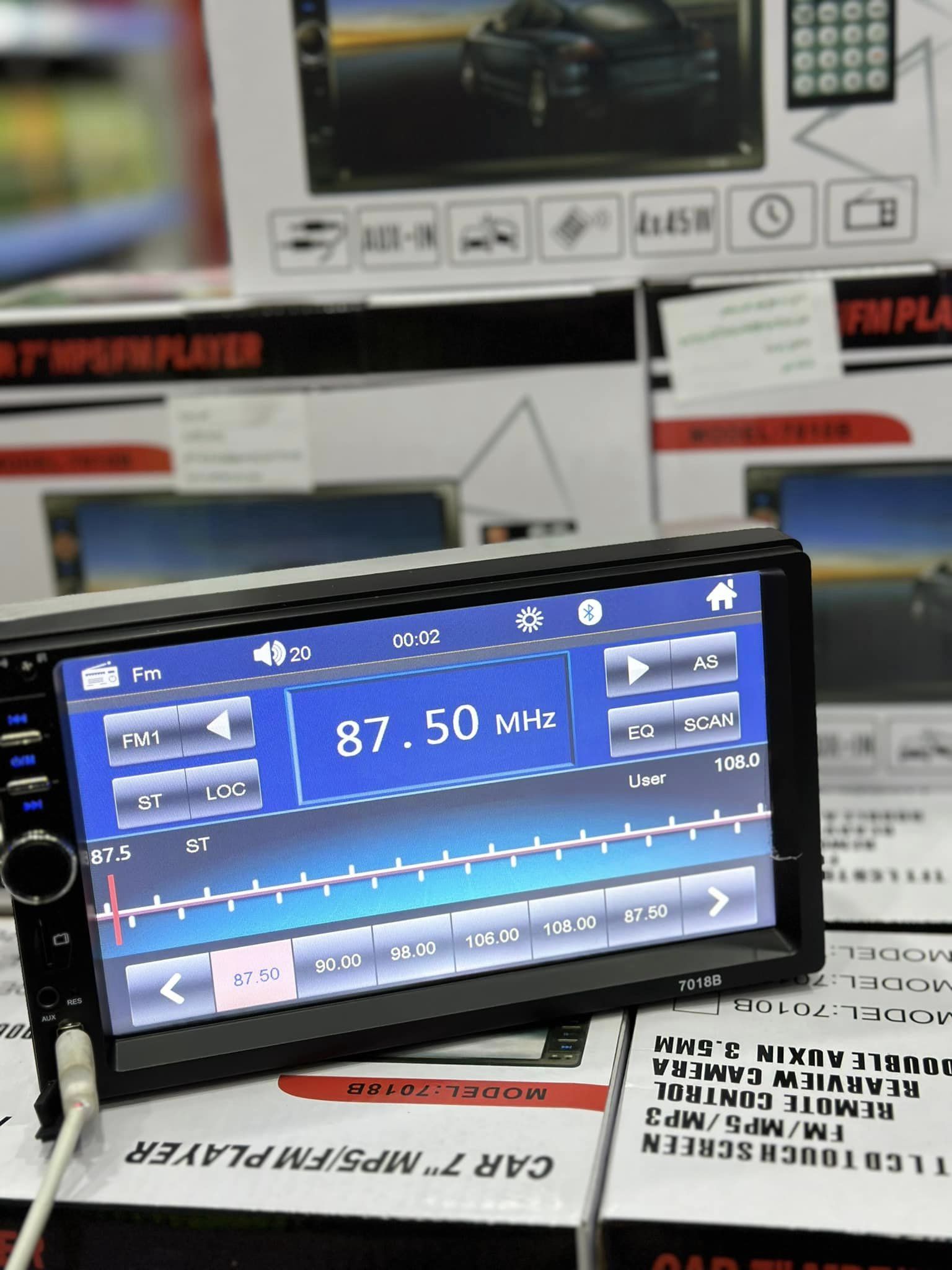 DVD Mp5 Auto-radio écran tactile 7 Pouce Bleutooth. USB AUX .CARD SD. Standard - الصورة 9