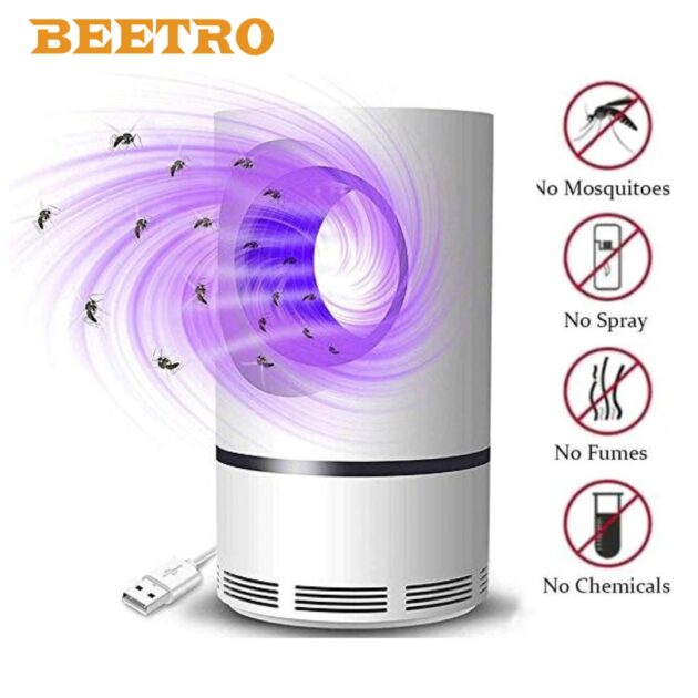 beetro appareil piège anti moustiques et insectes silencieux