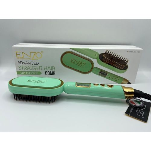 ENZO PROFESSIONAL Brosse Lissante Electrique Professional En Céramique - الصورة 3