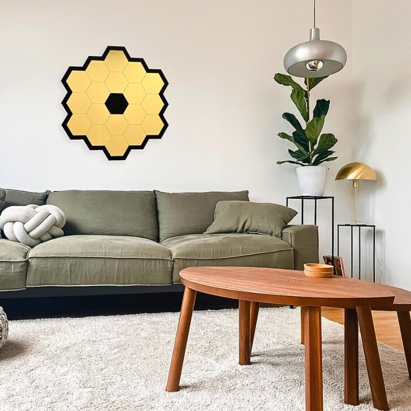 Décoration murale miroir Abeille Miroir Acrylic 40 Cm / 45 Cm - الصورة 5