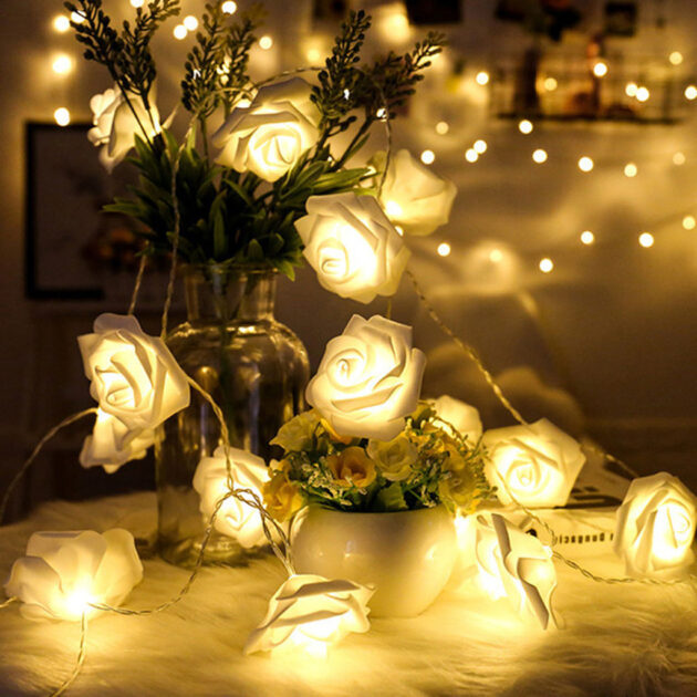 Guirlande Fleurs à 10...