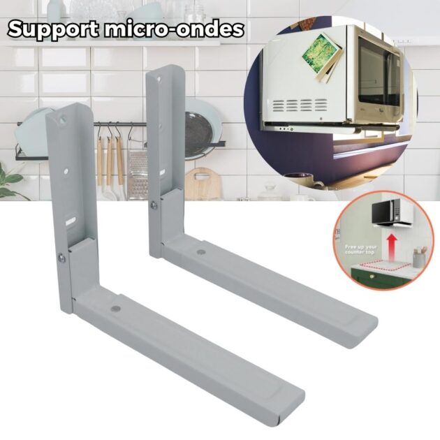 Support pour micro-ondes pliable...