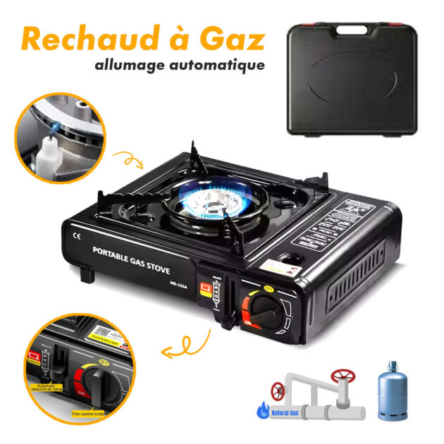 Réchaud à gaz de...