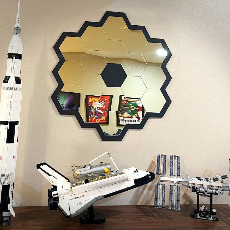 Décoration murale miroir Abeille Miroir Acrylic 40 Cm / 45 Cm - الصورة 2