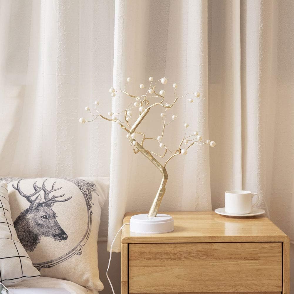 lampe de Table Arbre lumineux style bonsaï - الصورة 7