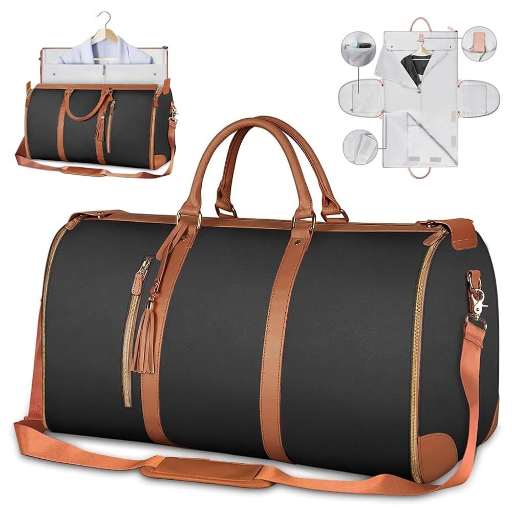 حقيبة سفر عصرية مصنوعة من جلد البولي يوريثان