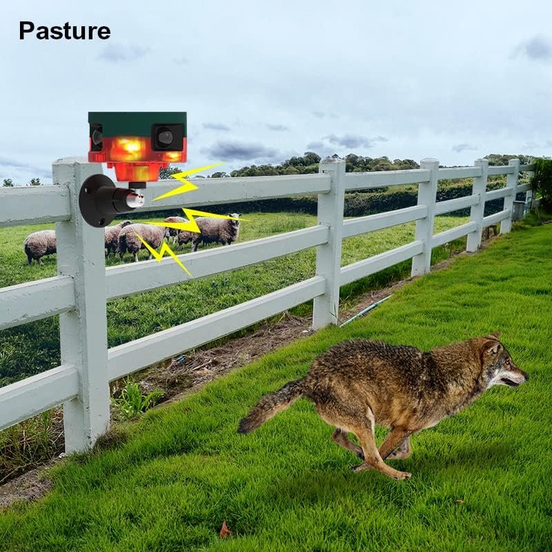 جهاز طارد للحيوانات مزود بمستشعر حركة يعمل بالطاقة - الصورة 6