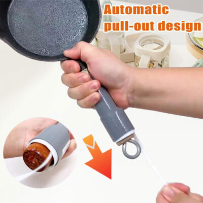 Couvercle de poignée de casserole 3PCS en silicone résistant à la chaleur – غطاء مقبض المقلاة مضاد للحرارة