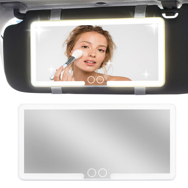 Miroir de courtoisie rechargeable...