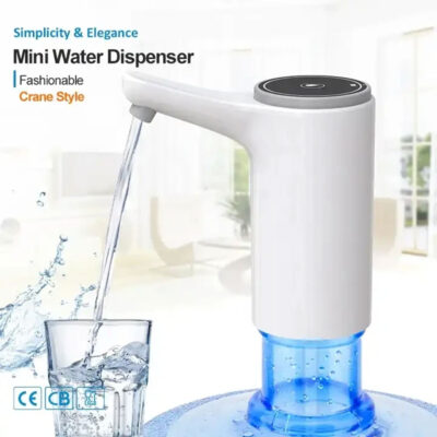 Distributeur de bouteilles d’eau Rechargeable USB Distributeur Automatique