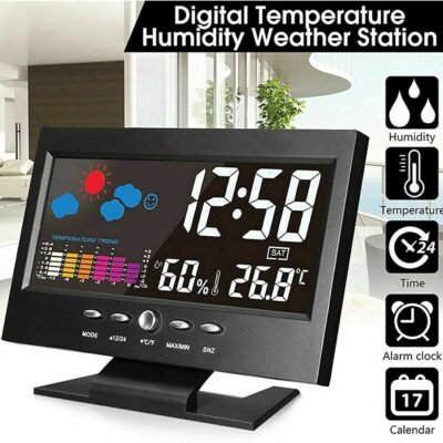 station météo intelligente multifonction affichage numérique