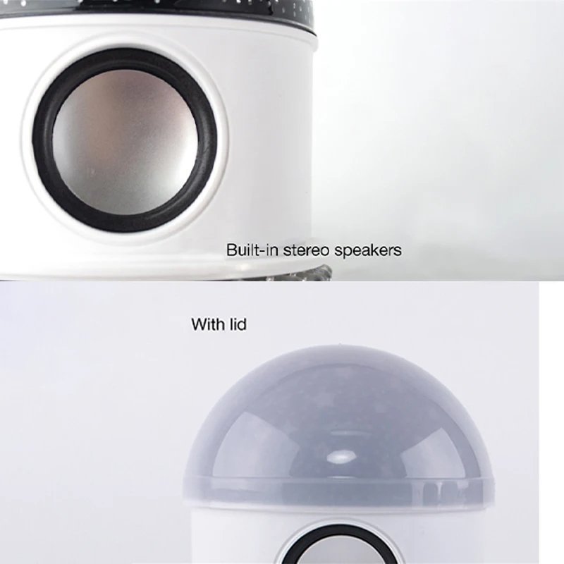 مكبر صوت على شكل مصباح بتقنية البلوتوث + تأثير - الصورة 7