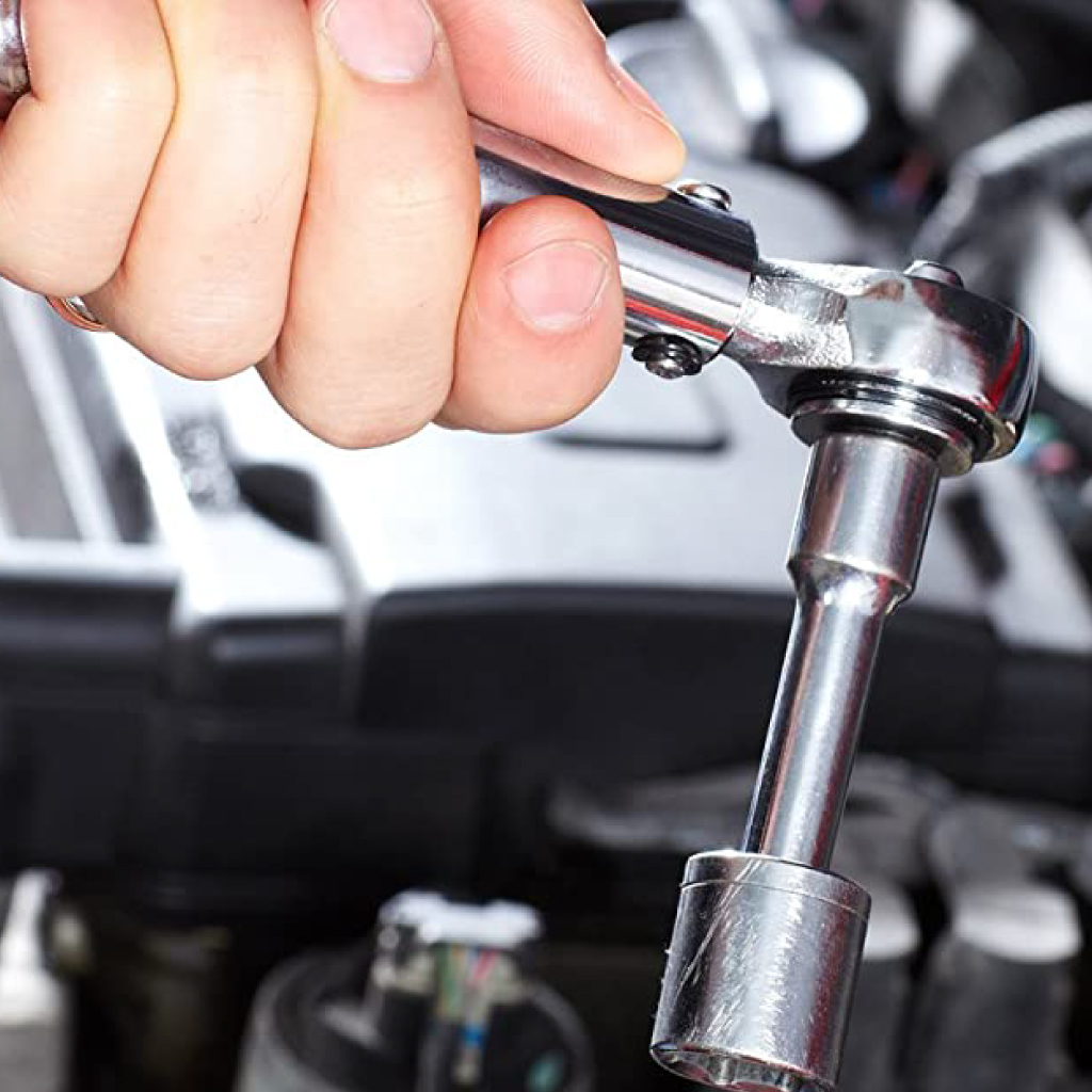 Caisse De 40 Clés À Douilles Mixtes 1/4″ Et 3/8″ Aiwa - الصورة 2