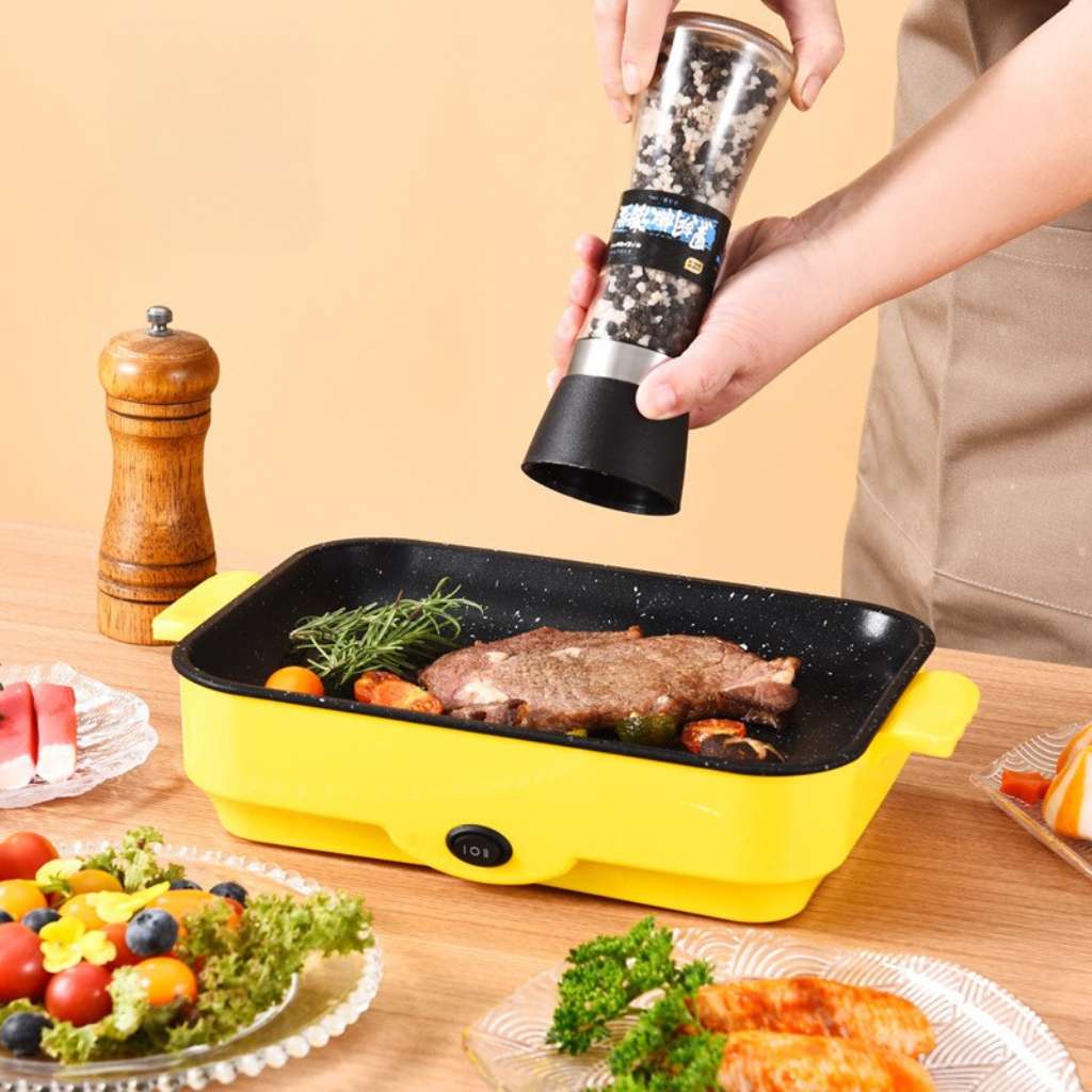 Gril Électrique Antiadhésif d’Intérieur 26cm – شواية كهربائية مضادة للالتصاق للاستخدام الداخلي - الصورة 6