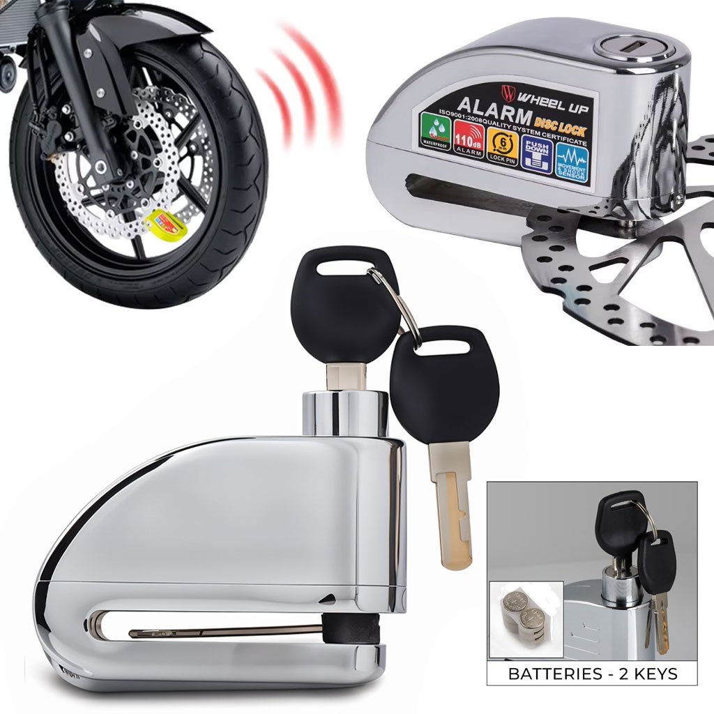 قفل قرصي من الفولاذ المقاوم للصدأ بقوة 110 ديسيبل