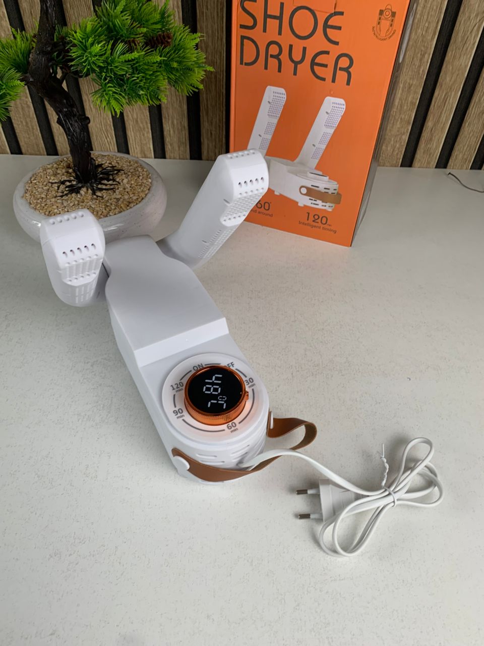 sèche chaussures électrique avec minuterie et grille de séchage réglable v2 – مجفف أحذية محمول