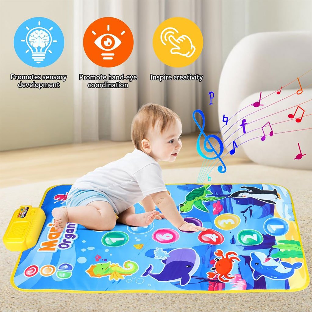 سجادة موسيقية ولعبة تعليمية 63 × 43 سم - الصورة 6