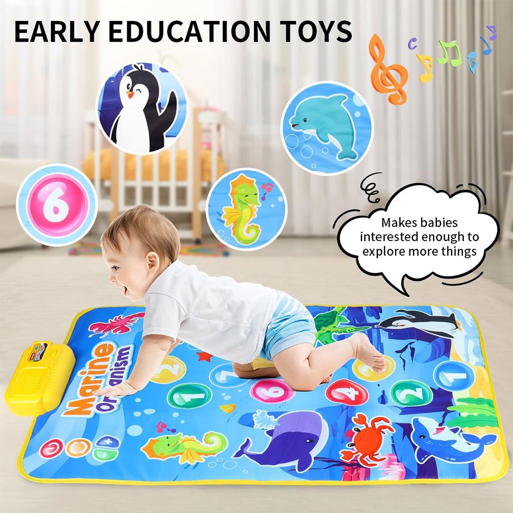 سجادة موسيقية ولعبة تعليمية 63 × 43 سم - الصورة 4