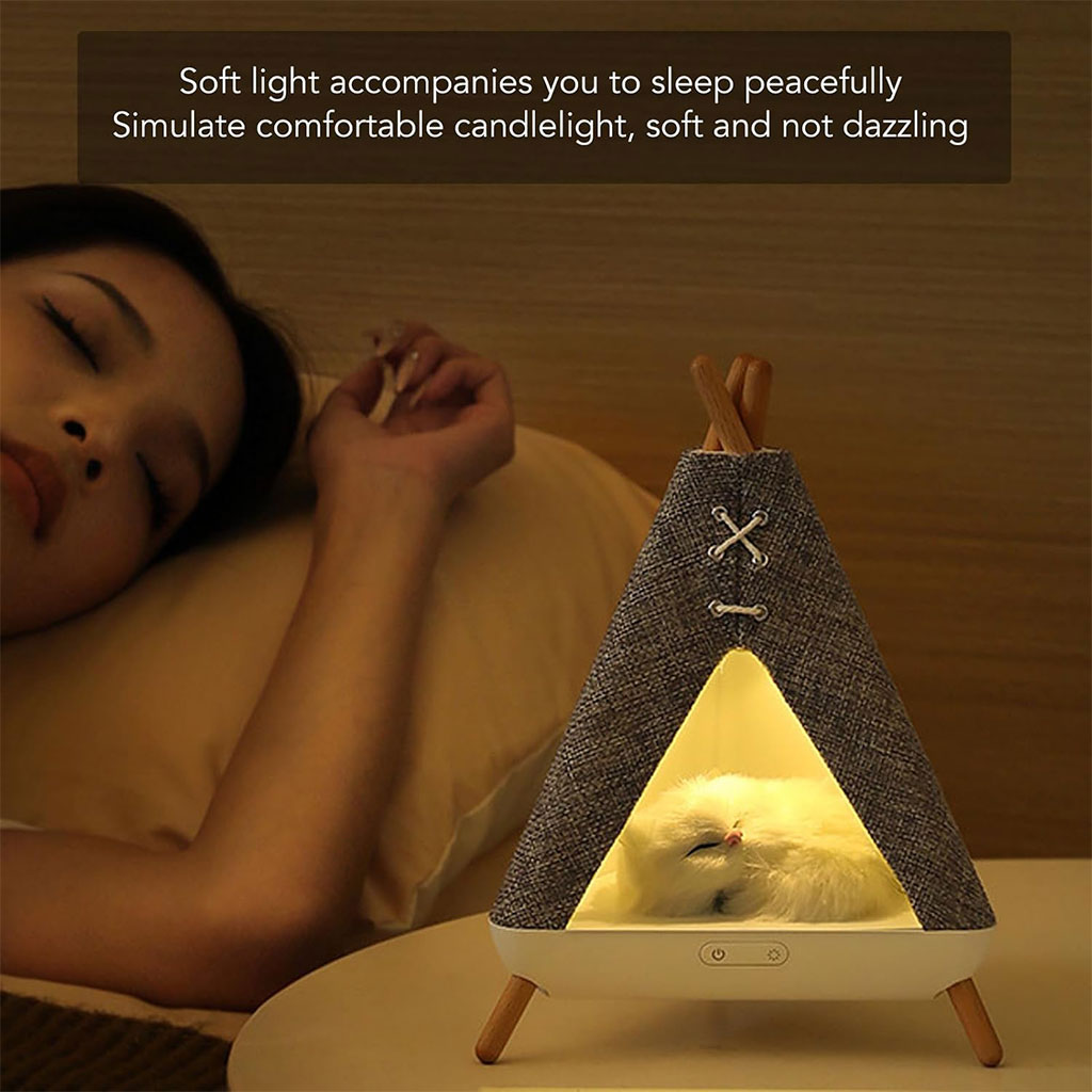 Veilleuse et Haut Parleur design en forme de tente – مكبر صوت على شكل خيمة - الصورة 7