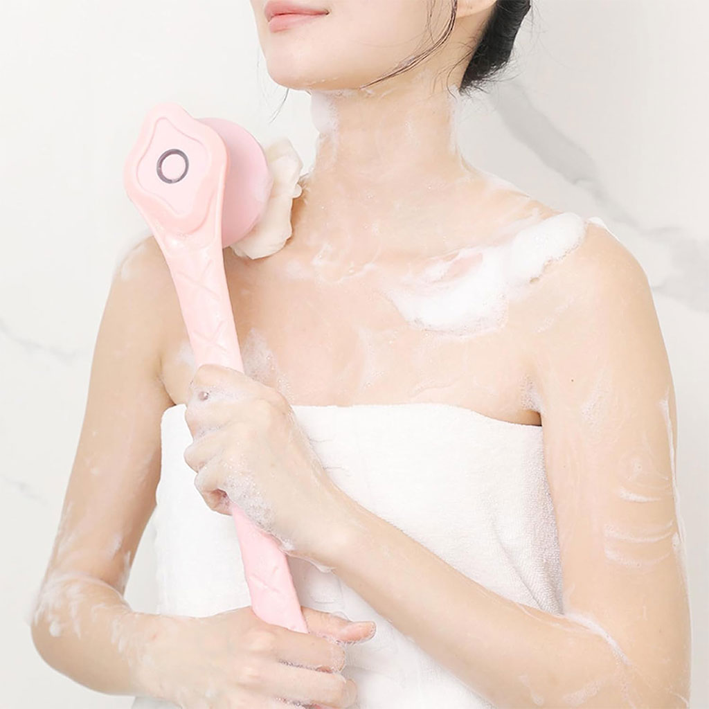 Brosse Rotative Électrique Rechargeable pour le Corps et la Douche – فرشاة تنظيف الجسم مقاومة للماء - الصورة 6