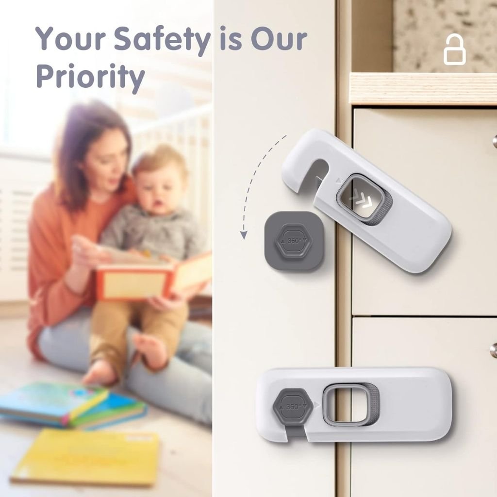 5 قطع من أقفال أمان الأطفال - الصورة 3