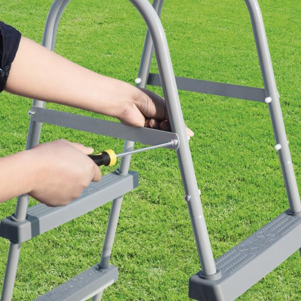 سلم حمام سباحة من ثلاث درجات من بيست واي - الصورة 5